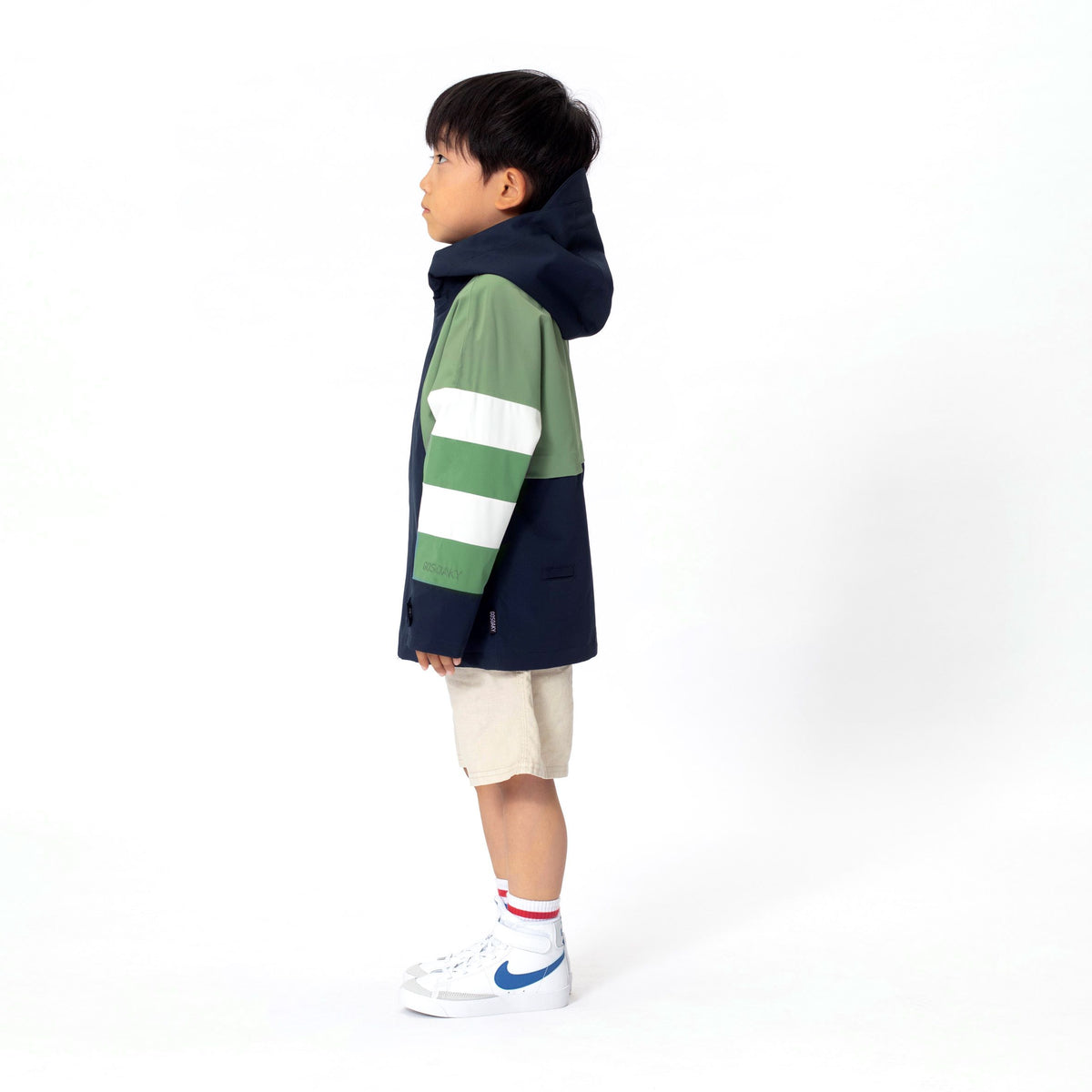 Giacca impermeabile - Roaring Mouse Blu/Verde