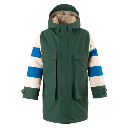 Giacca Striped Fox verde