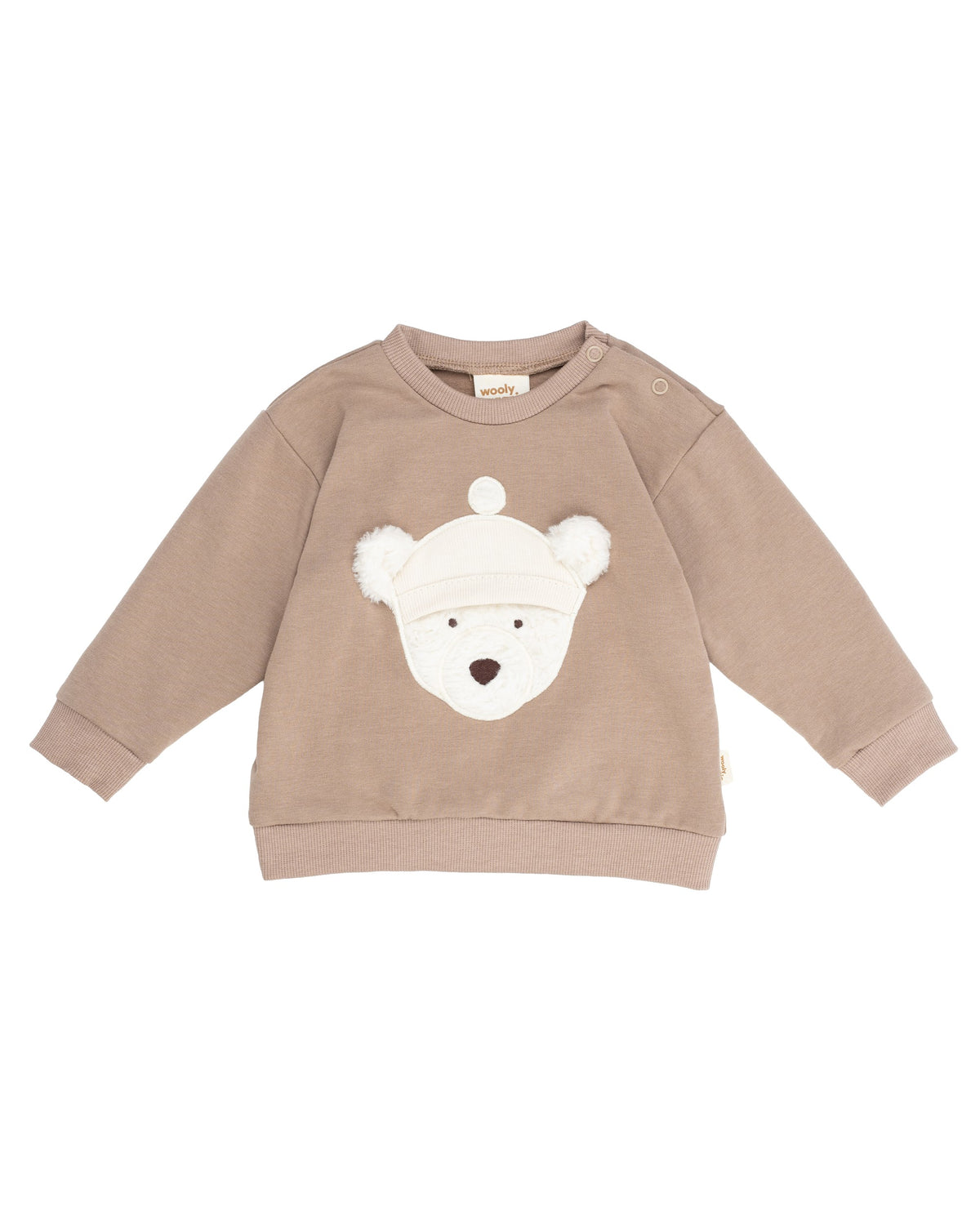 Completo felpa e pantalone Orso cotone BIO