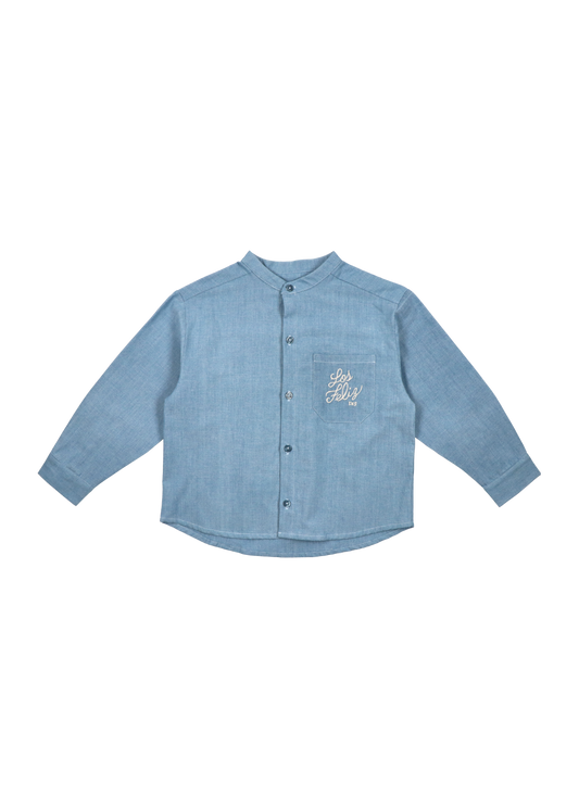 Camicia con ricamo Malibu