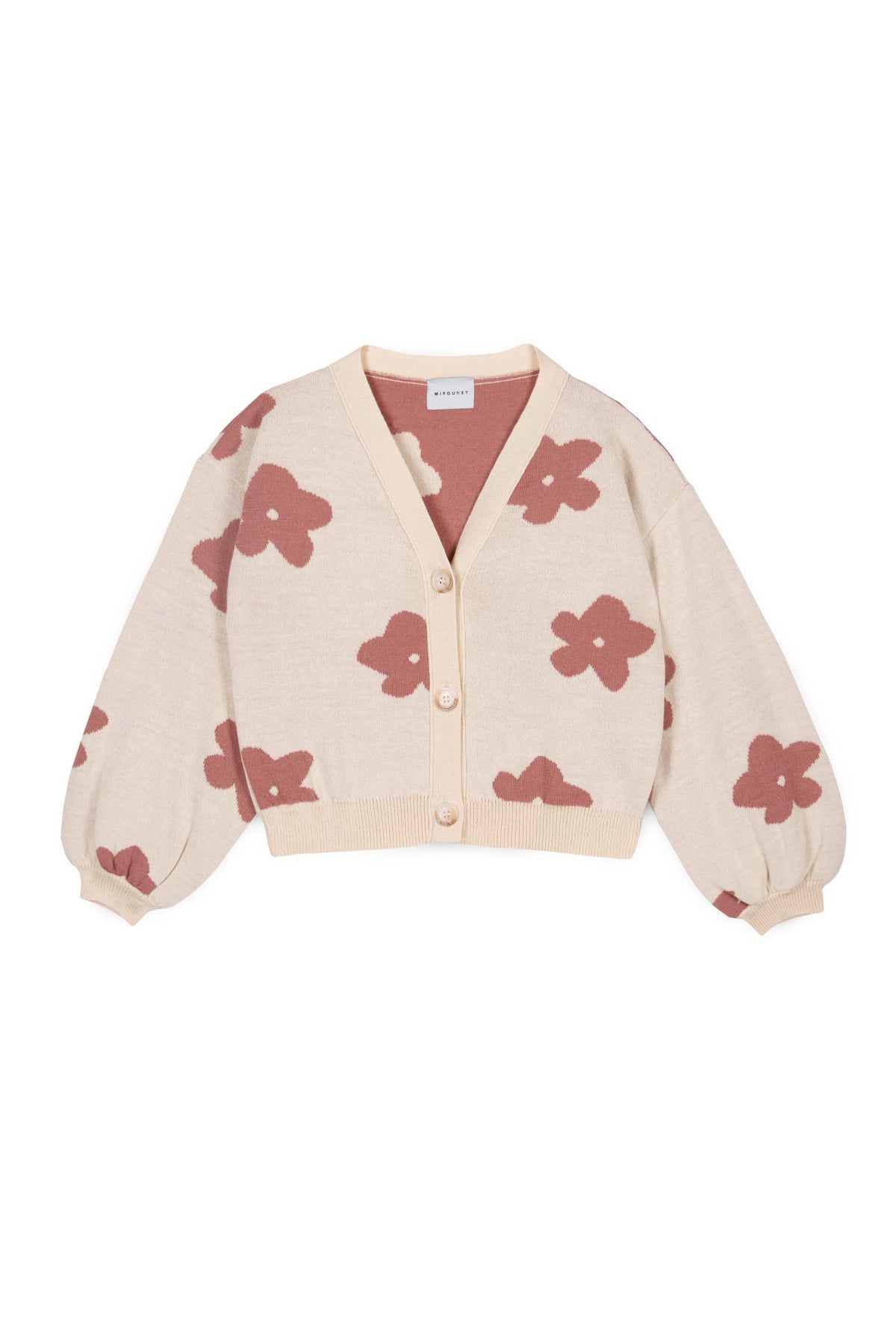 Flora wool cardigan