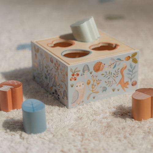Cubo con forme a incastro Forest Friends