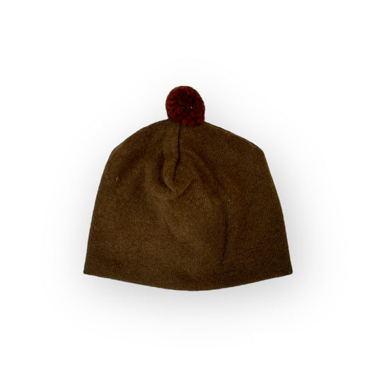 Bonnet pompon cacao