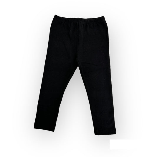 Leggings nero in caldo cotone
