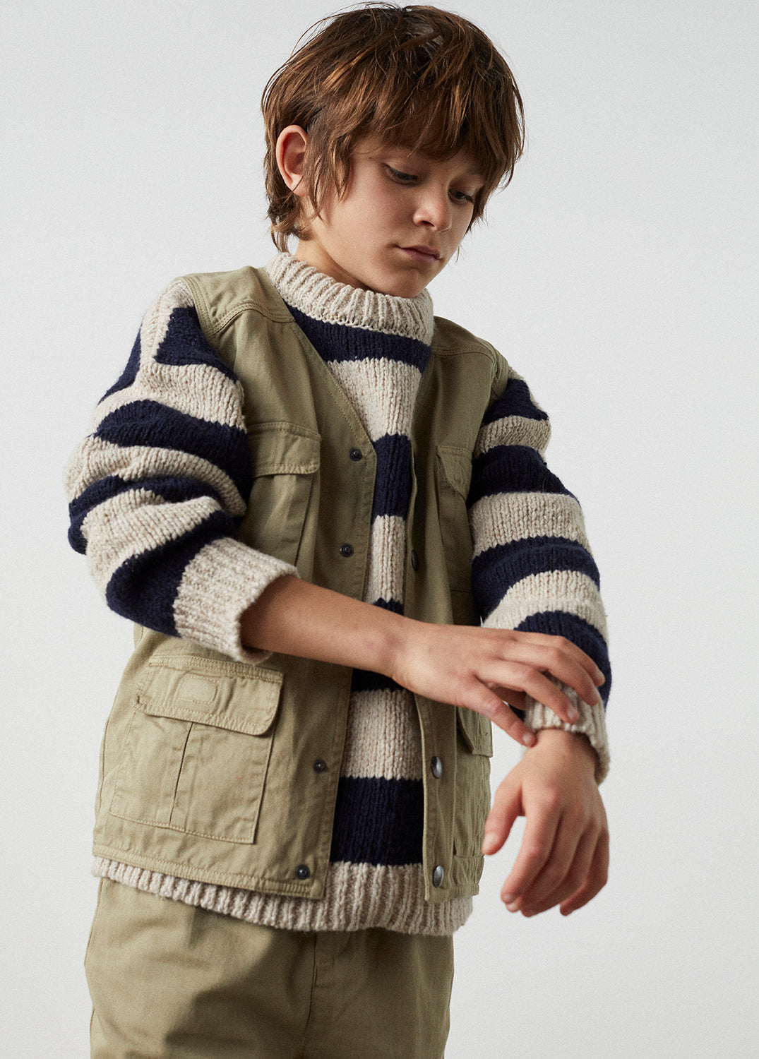 Maglione a righe Tirso