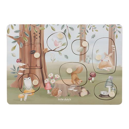 Puzzle in legno sonoro Forest Friends