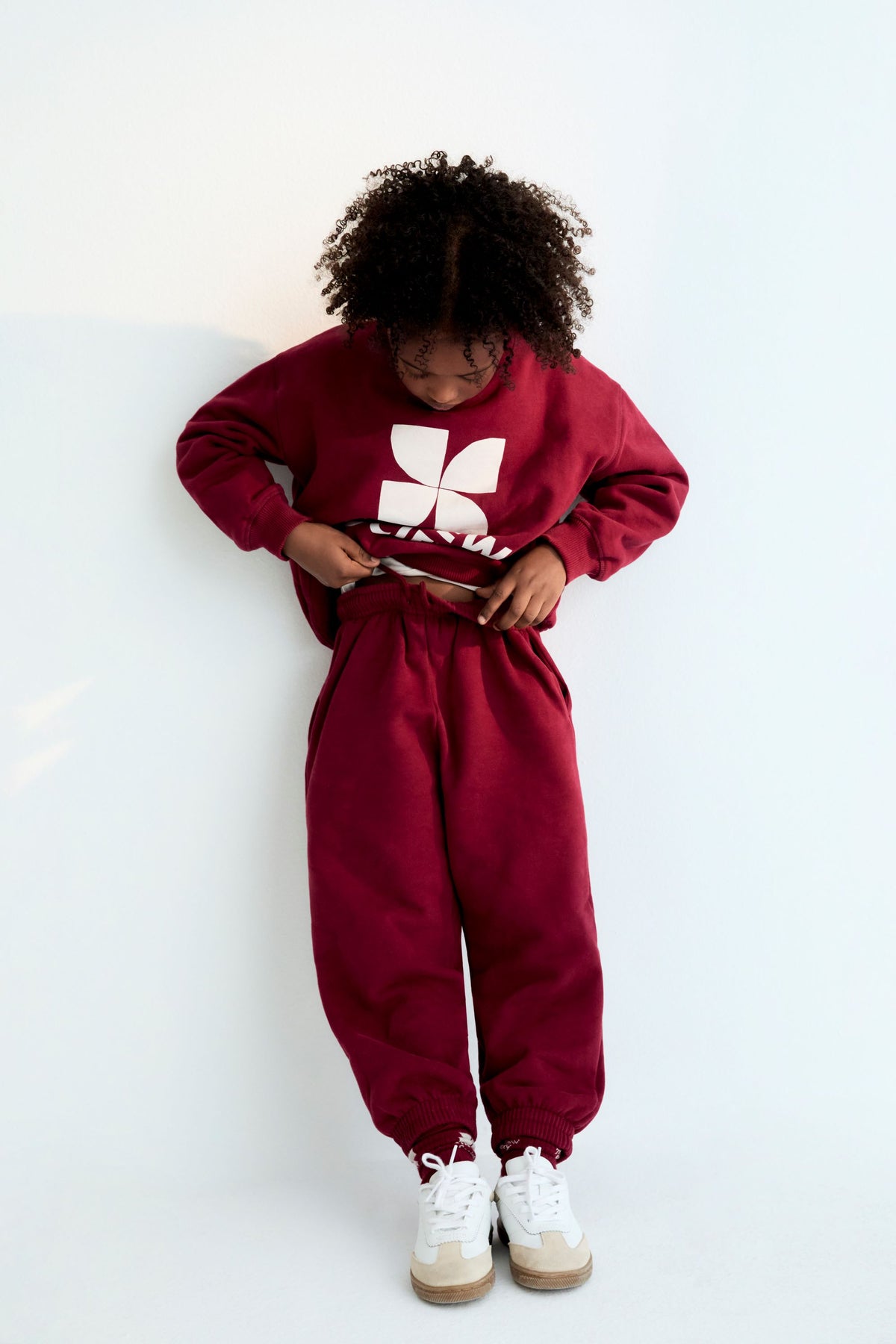 Felpa bordeaux Plum Fantasy
