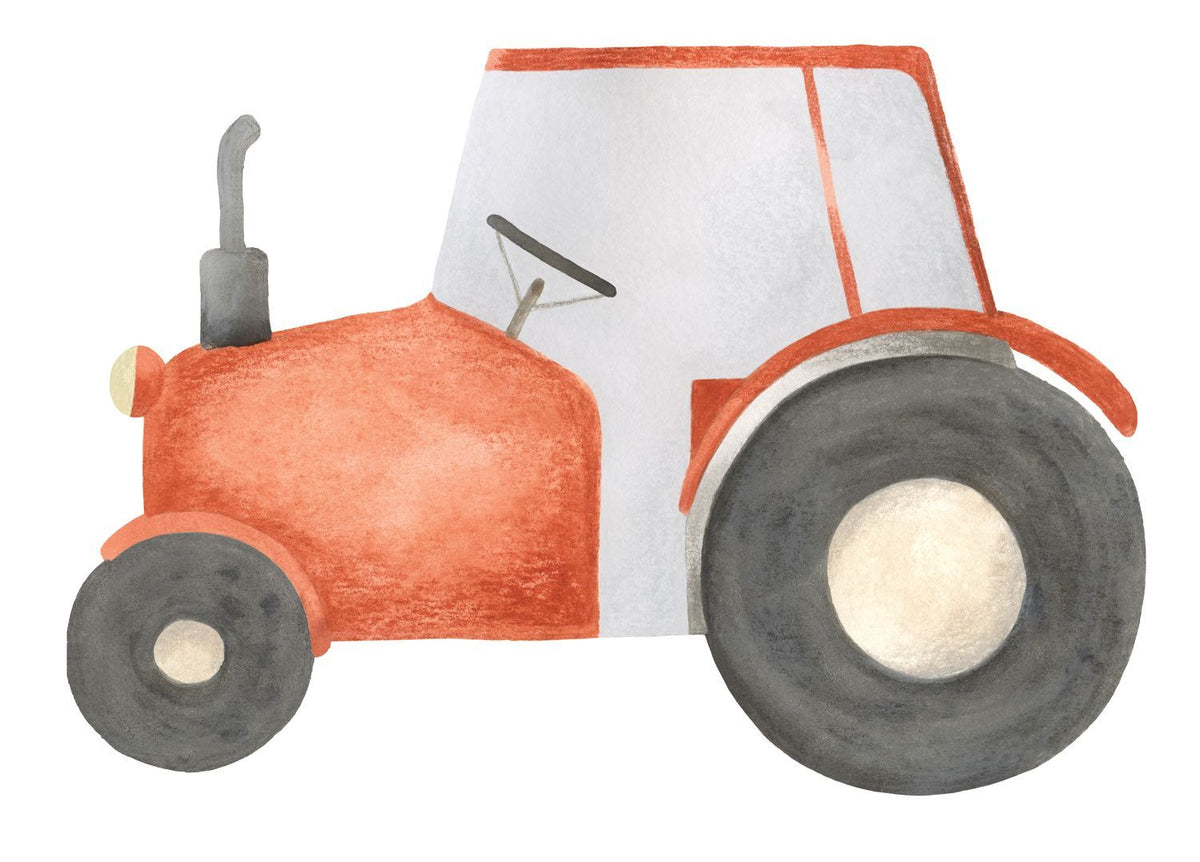 Decoro pre-incollato Red Tractor