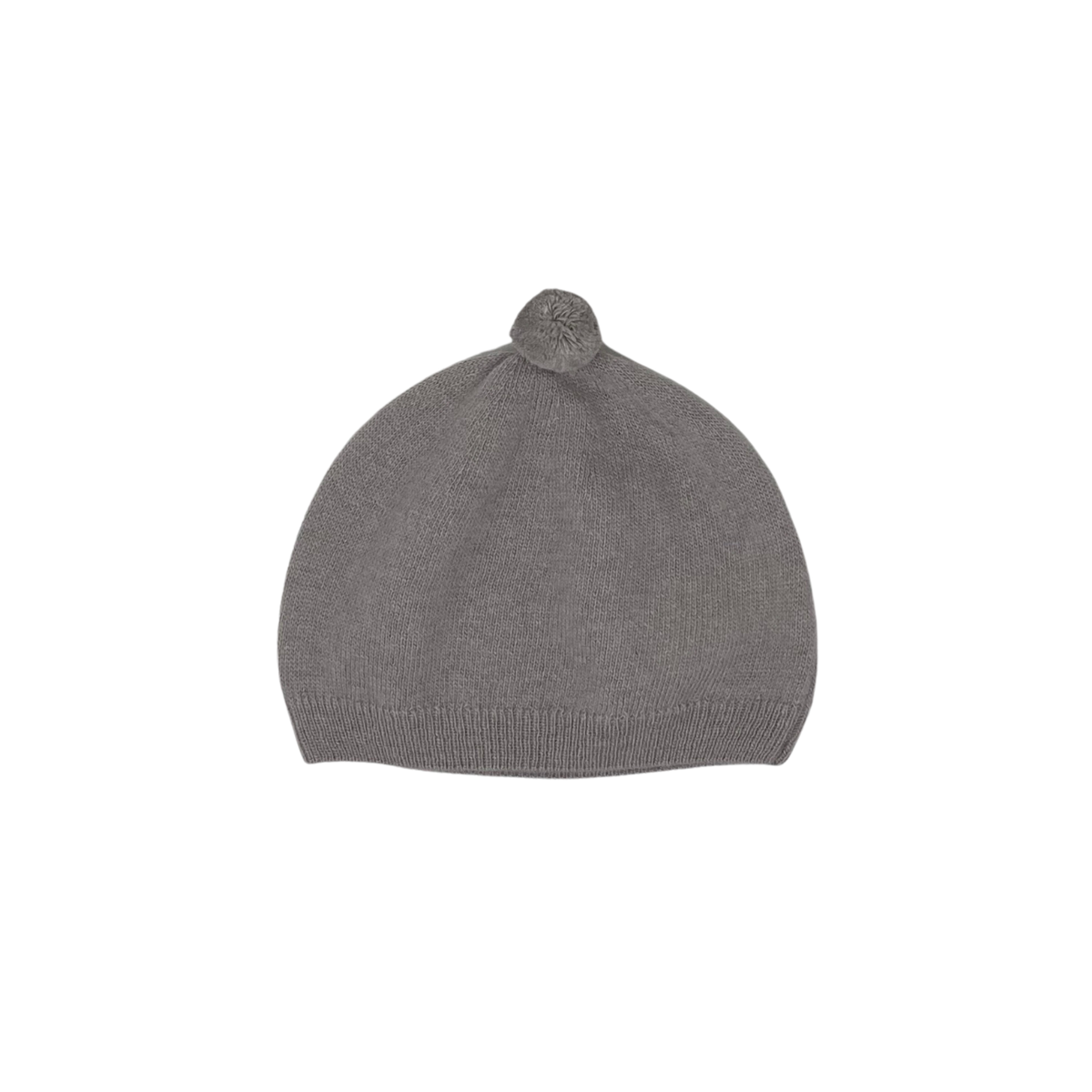 Cuffietta pompon lana e cashmere