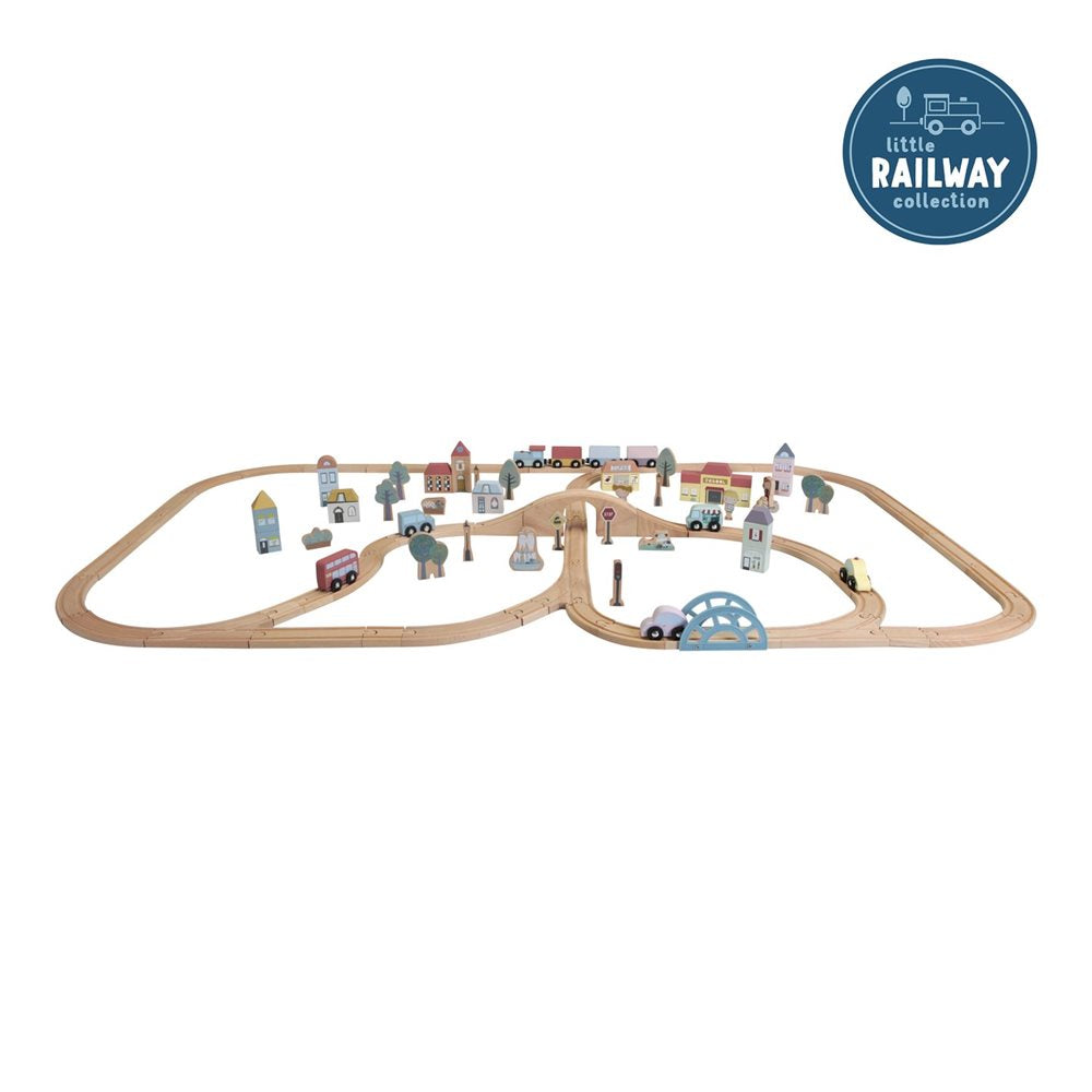 Set trenino XL in legno