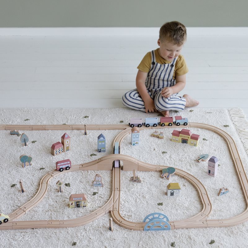 Set trenino XL in legno