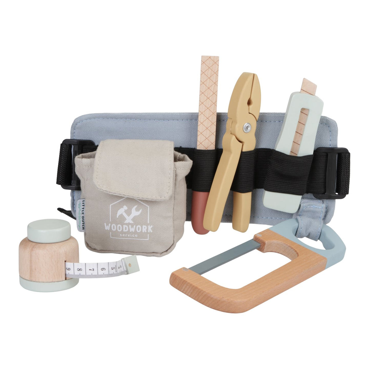Wooden carpenter set belt