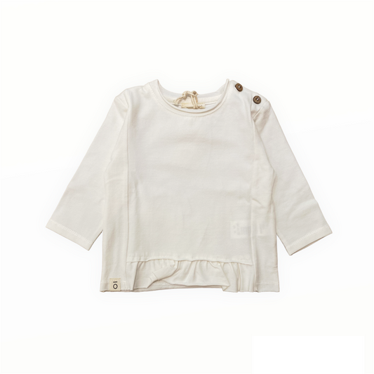 Maglietta panna, cotone bio