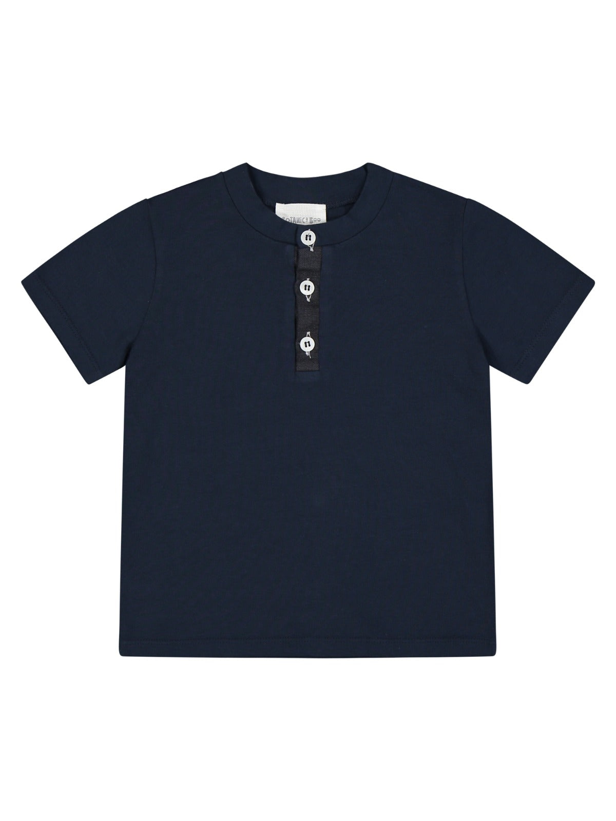 T-shirt blu cotone bio